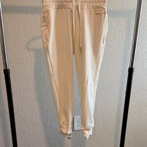 Gymshark Whitney Simmons Cream Jogger Pants